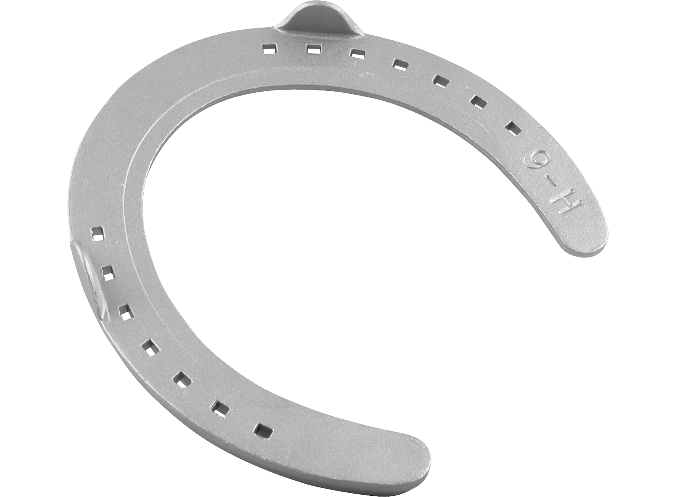 St. Croix Regular Toe horseshoe, hind, 3D hoof side view