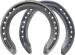 St. Croix Concorde Extra steel horseshoes, front and hind, bottom view